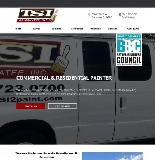 Commercial & Residential Paint Contractor in Sarasota, Bradenton, Palmetto, Lakewood Ranch, St Pete